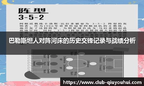 巴勒斯坦人对阵河床的历史交锋记录与战绩分析